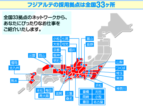 フジアルテで働くメリット
