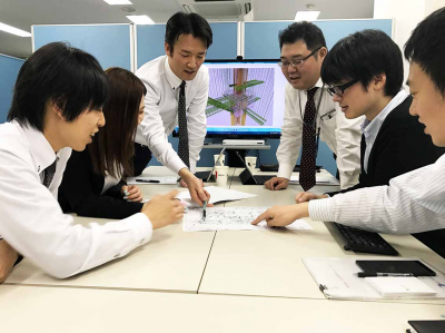 絆（きずな）を大切にしている企業です