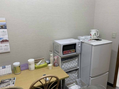 休憩室あり！快適に過ごせます。