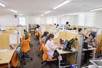 明るく前向きなメンバーが多く、相談・共有しやすい職場です○