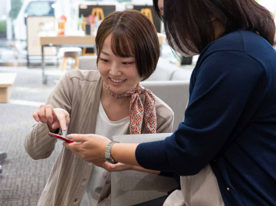 当ショップで接客のプロフェッショナルを目指せます！